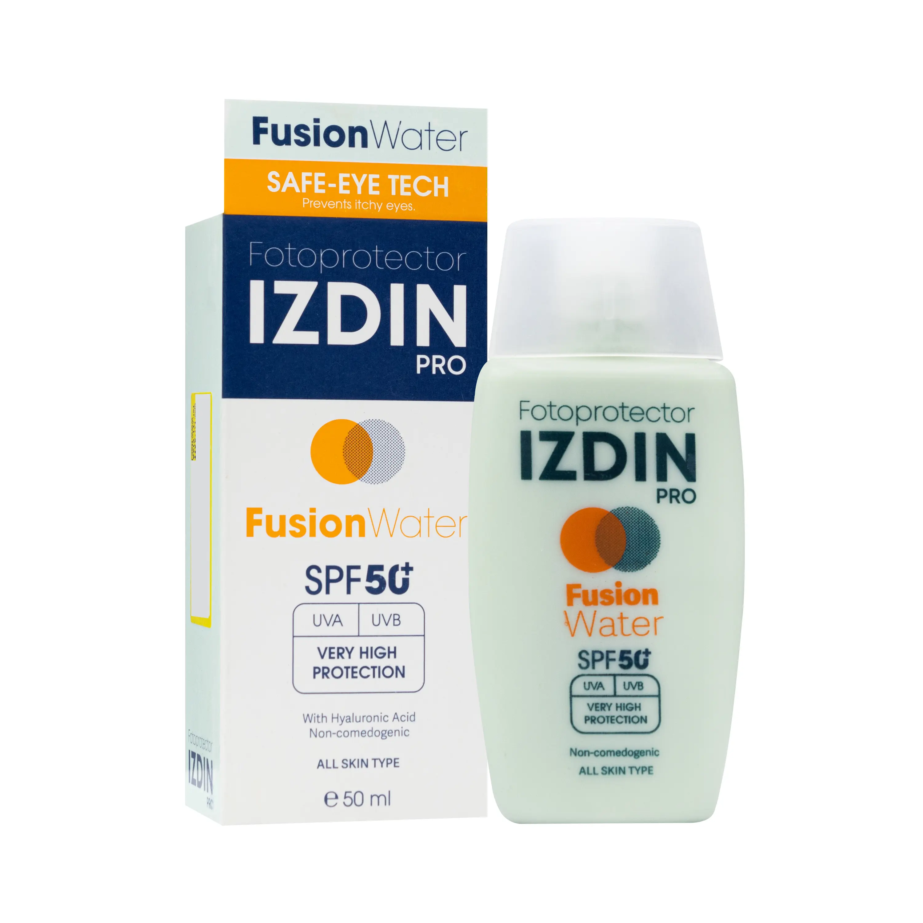 کرم ضد آفتاب SPF50+ فیوژن واتر ایزدین پرو
